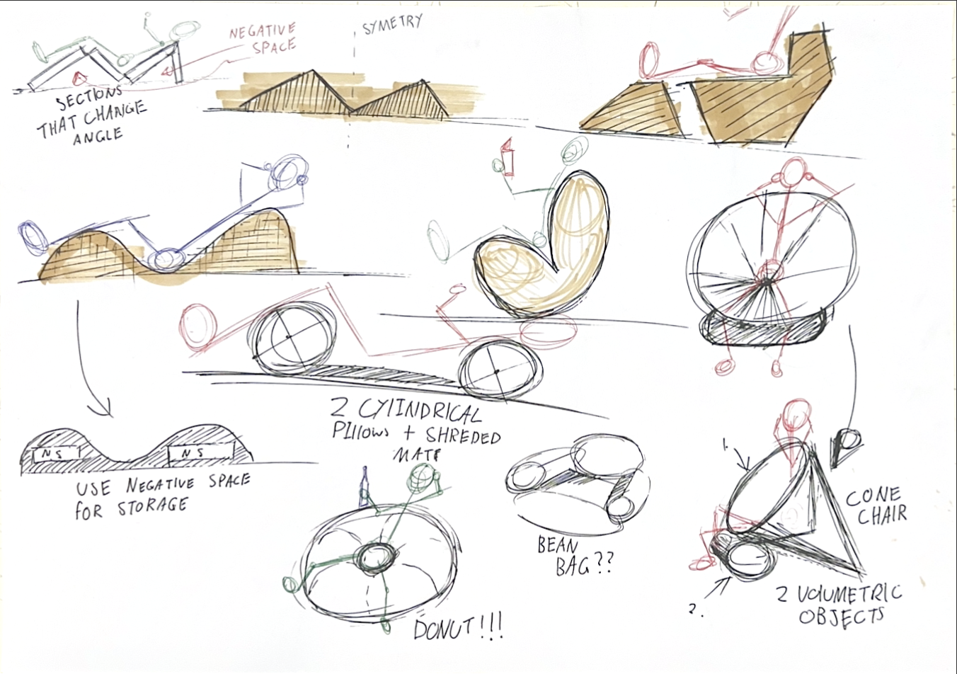 Ideation Sketches Page 1